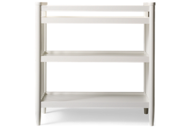 Modern Changing Table - Ample Storage Shelves - Secure Changing Space - Perfect Nursery Addition