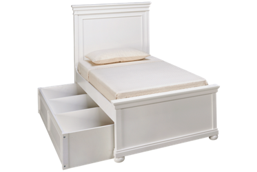 Canterbury Twin Panel Bed with Trundle