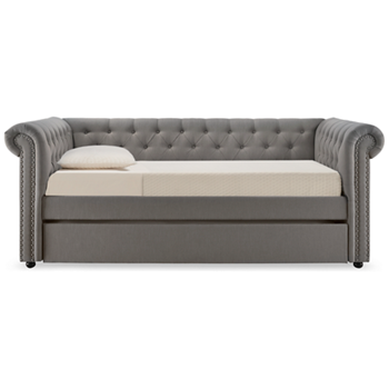 Ellie Daybed with Trundle and Nailhead