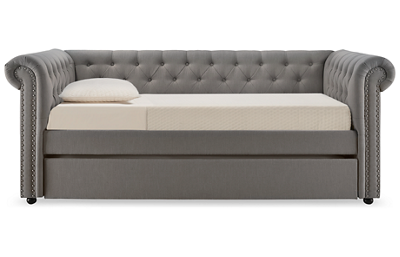 Ellie Daybed with Trundle and Nailhead