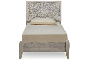 Paxberry 3 Piece Twin Bedroom Set Includes: Bed, Chest and Nightstand