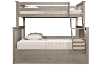 Kent Twin Over Full Bunk Bed with Trundle