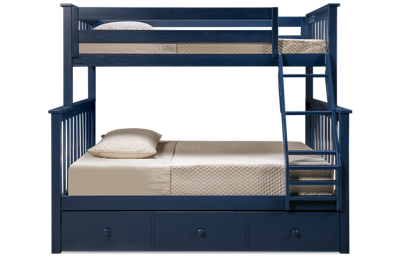 Kent Twin Over Full Bunk Bed with Trundle