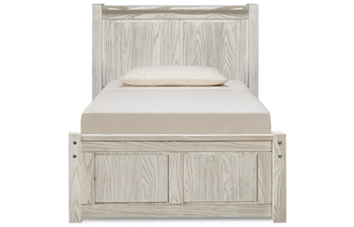 Nate Twin Panel Bed with Underbed Chest