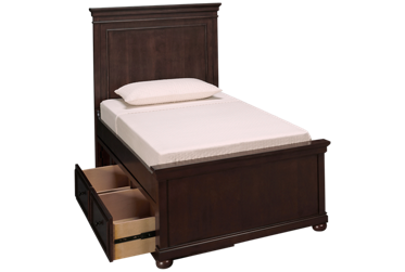 Canterbury Twin Panel Bed with Underbed Storage