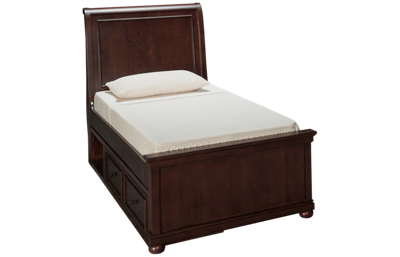 Legacy Classic Canterbury Twin Sleigh Bed with Underbed Storage