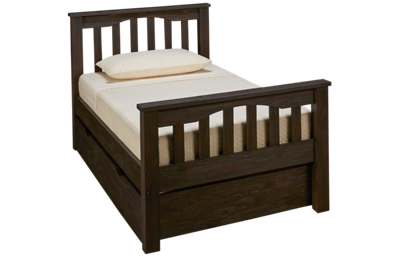 NE Kids Highlands Twin Harper Bed with Trundle
