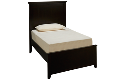 Maxwood Furniture Boston Twin Plank Bed