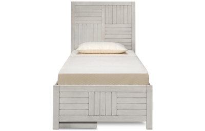 Summer Camp Twin Panel Bed with Storage