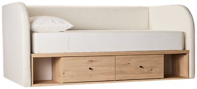 Arloster Full Upholstered Daybed with Storage - Thumbnail 2