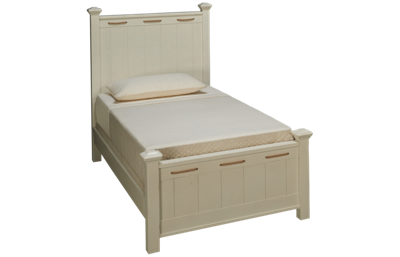 Legacy Classic Lake House Twin Low Post Bed