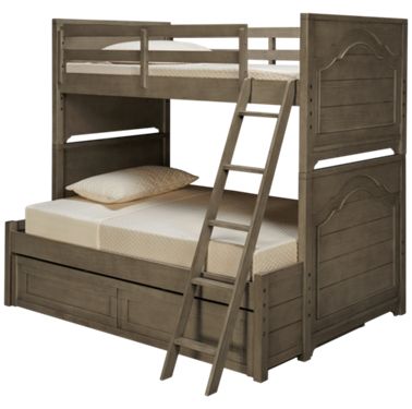 Twin Over Full Bunk Beds With Trundle, Old School Bunk Beds
