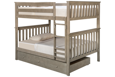 Cambridge Full Over Full Bunk Bed with Trundle