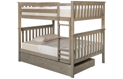 Cambridge Full Over Full Bunk Bed with Trundle
