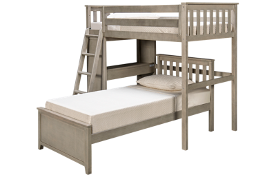 Canterbury Twin Over Twin Bunk Bed with Desk