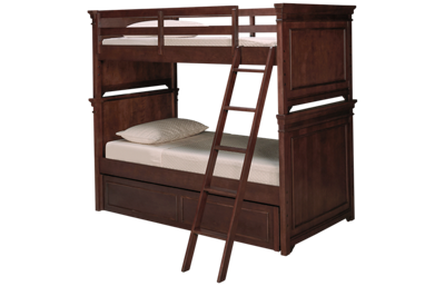 Canterbury Twin Over Twin Bunk Bed with Trundle 