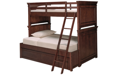 Canterbury Twin Over Full Bunk Bed with Trundle 