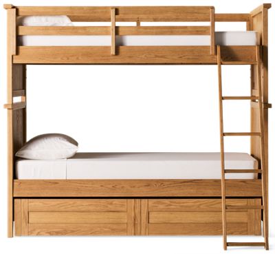 Trisha Yearwood Today's Traditions Twin Over Twin Bunk Bed with Trundle