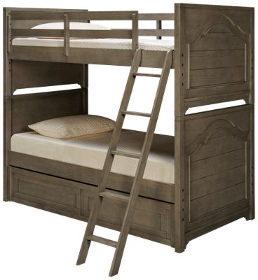 twin over twin bunk bed with trundle