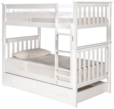 Maxwood Furniture Kent Twin Over Twin Bunk Bed - Thumbnail 5
