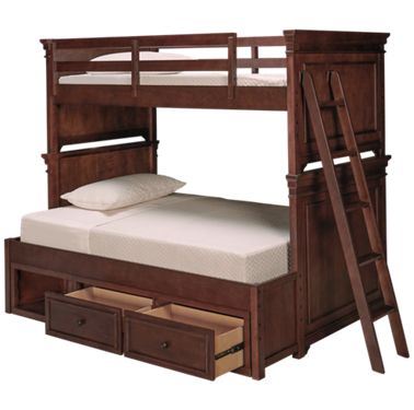 Full Bunk Bed With Underbed Storage, Jordan’s Furniture Bunk Beds