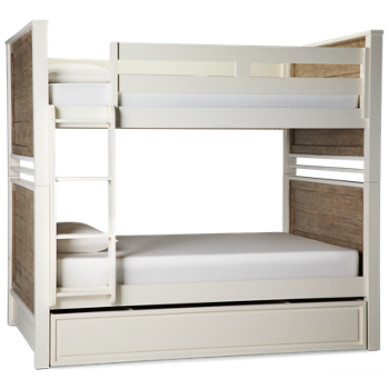 Studio Full Over Full Bunk Bed with Trundle