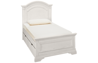 Westwood Designs Olivia Twin Panel Bed with Underbed Storage