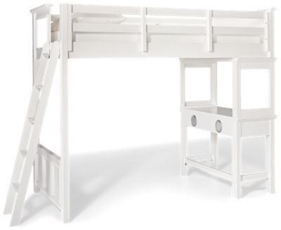 Hanover Twin Loft Bed - Multifunctional - Built-in Desk - Space-Saving