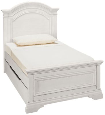 Olivia Twin Panel Bed with Underbed Trundle