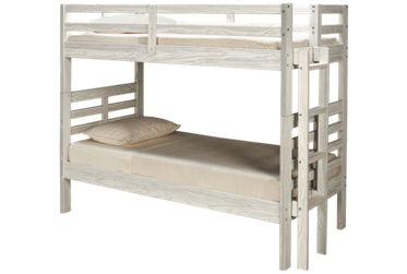Nate Twin Over Twin Bunk Bed with Ladder