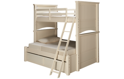 Legacy Classic Summerset Twin Over Full Bunk Bed with Underbed Trundle
