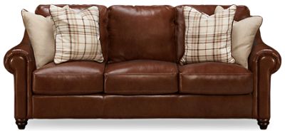 Belmont Leather Sofa Jordan s Furniture