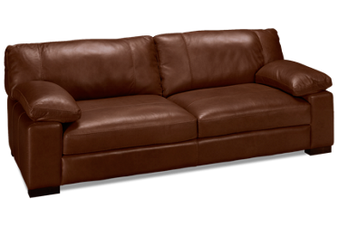 Dallas Leather 97" Sofa