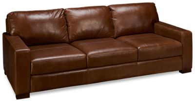 Pista Leather Sofa, Soft Leather Sectional