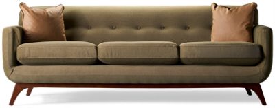 Eastside Leather Sofa - Thumbnail 2