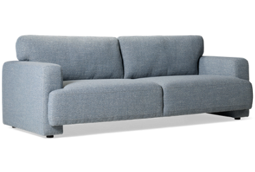 Tribeca Sofa - Chic Contemporary Design - High Resiliency Foam Cushions - Streamlined Comfort