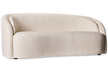 Aspen Sofa - Contemporary Design - Plush Upholstery - Elegant Curves - Durable Polyester Cover