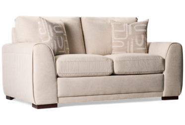 Nolan Loveseat - Chic Design - Flared Track Arms - Plush Seating - Durable Fabric