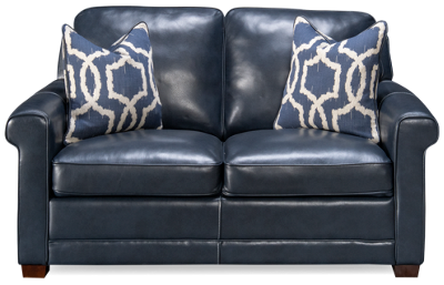 Stampede Leather Loveseat