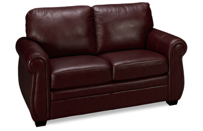Borrego Leather Loveseat