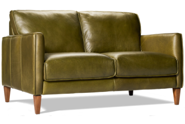 Soho Leather Loveseat