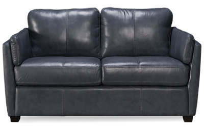 Burnam Leather Loveseat