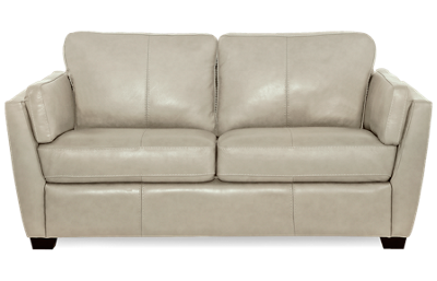 Burnam Leather Loveseat
