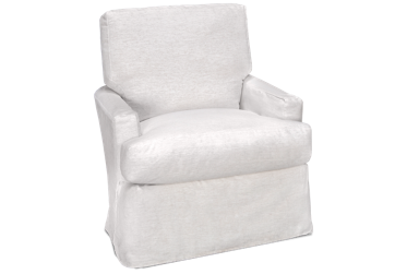 Swivel Glider with Slipcover