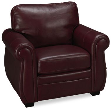 Palliser Borrego Leather Chair, Plush Leather Chair