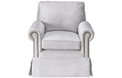Studio Select Swivel Chair with Nailhead