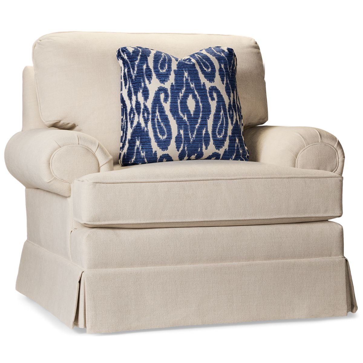 Kincaid Comfort Chair & 1/2 - Durable Upholstery - Plush Comfort Cushions - Coordinating Toss Pillow - Transitional (L02195510)