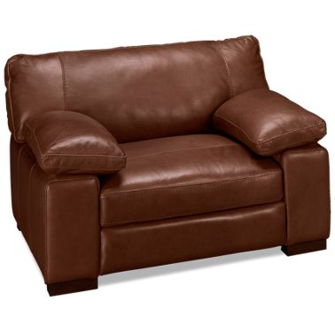 Soft Line Dallas Leather Chair, Leather Furniture Dallas