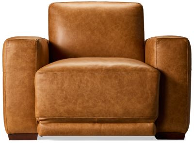 Minsk Leather Chair - Stylish Luxury - Durable Hardwood Frame - Smooth Top Grain Leather