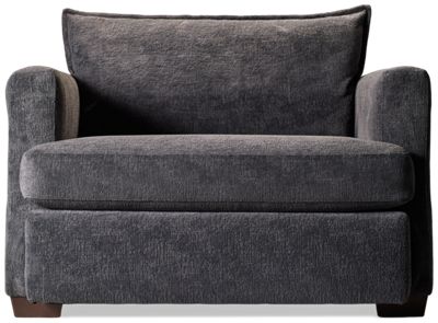 Patagonia Chair & 1/2 - Velvety Soft Fabric - Sleek Track Arms - Modern Comfort